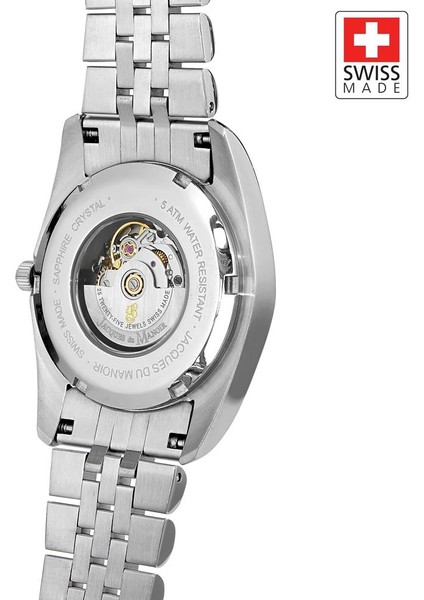 Inspıratıon JWL04104 (Sellita SW100, 25 Jewels Otomatik Mekanizmalı, Swiss Made) Kadın Kol Saati