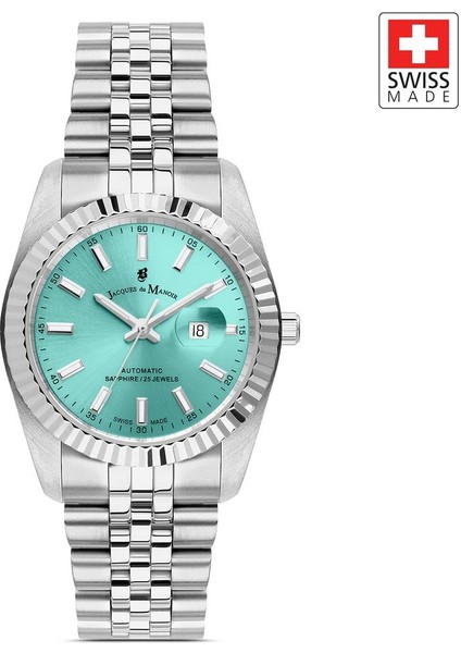 Inspıratıon JWL04108 (Sellita SW100, 25 Jewels Otomatik Mekanizmalı, Swiss Made) Kadın Kol Saati