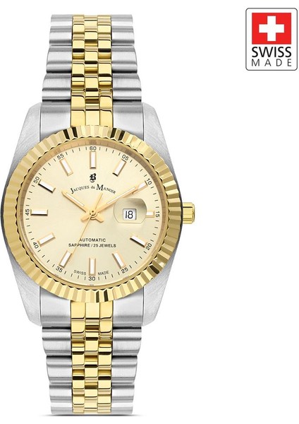Inspıratıon JWL04103 (Sellita SW100, 25 Jewels Otomatik Mekanizmalı, Swiss Made) Kadın Kol Saati