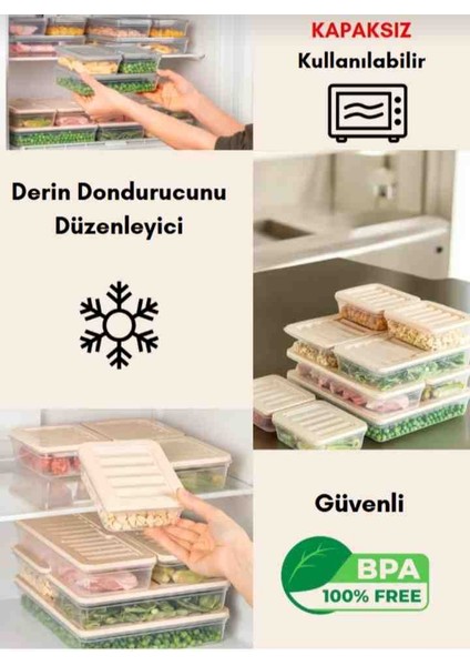 Saklama Kabı buzdolabı organizer set difriz uyumlu saklama kabı