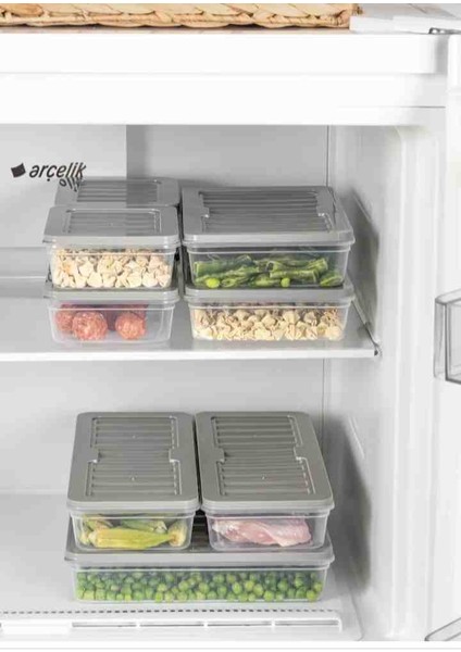 Saklama Kabı buzdolabı organizer set difriz uyumlu saklama kabı