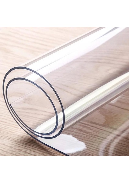 Şeffaf Masa Örtüsü 1.4mm Pvc Koruyucu Masa Örtüsü