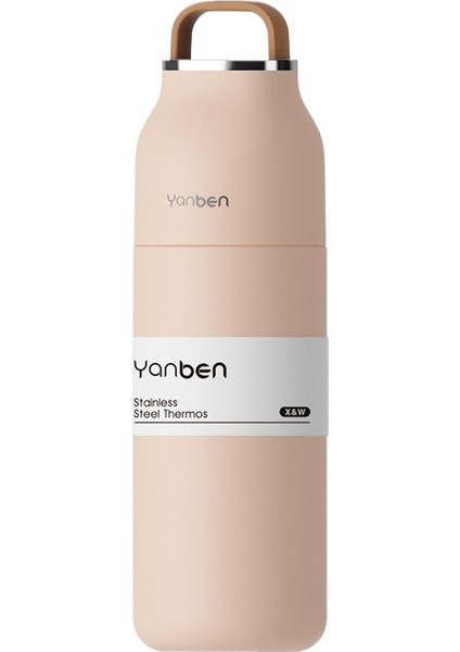 350ML Yalıtımlı Kupa Su Bardağı Taşınabilir Düz Bardak (Yurt Dışından)