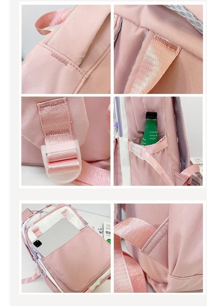 Ortaokul Okul Çantası Kadın Büyük Kapasiteli Yüksek Görünümlü Sırt Çantası Yeni Sevimli Rahat Öğrenci Sırt (Yurt Dışından) modelleri