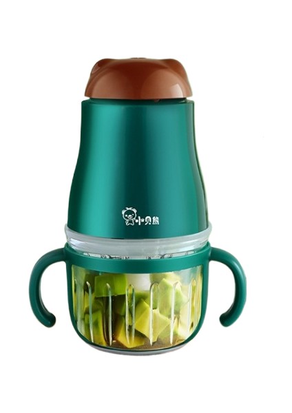 Little Bei Bear Bebek Ek Gıda Makinesi Blender Bebek Bebek Ek Gıda Alet Seti Öğütme Püresi Çok Fonksiyonlu Ek Gıda Ikram Makinesi (Yurt Dışından)