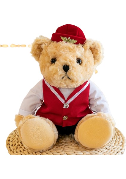 25CM Oyuncak Ayı Bebek Peluş Oyuncak (Yurt Dışından)