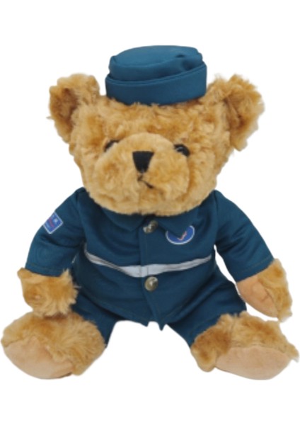 30CM Ayı Bebek Doktor Hemşire Üniforması Peluş Oyuncak (Yurt Dışından)