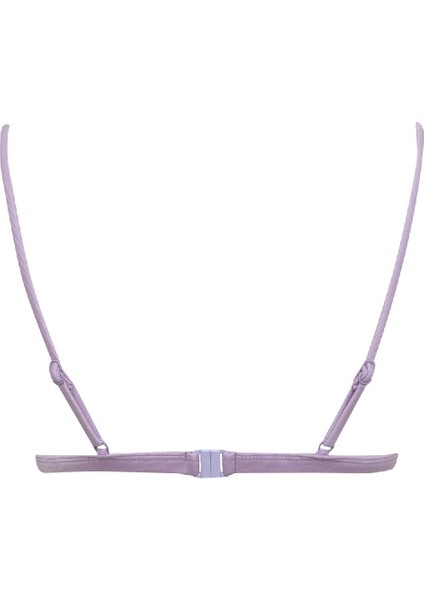 Regular Fit Desenli Üçgen Bikini Üstü-Fall in Love C4421AX24HS