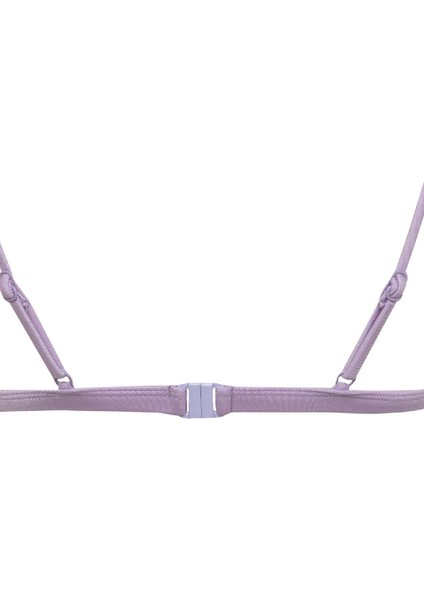 Regular Fit Desenli Üçgen Bikini Üstü-Fall in Love C4421AX24HS