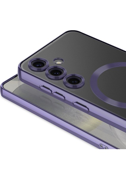 Galaxy S24 Fe Kılıf Kamera Korumalı Magsafe Wireless Şarj Özellikli Demre Kapak