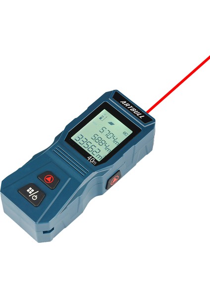 Artbull Kızılötesi Mini Lazer Mesafe Ölçer Lazer Ölçüm Bandı 40M 60M (Yurt Dışından)
