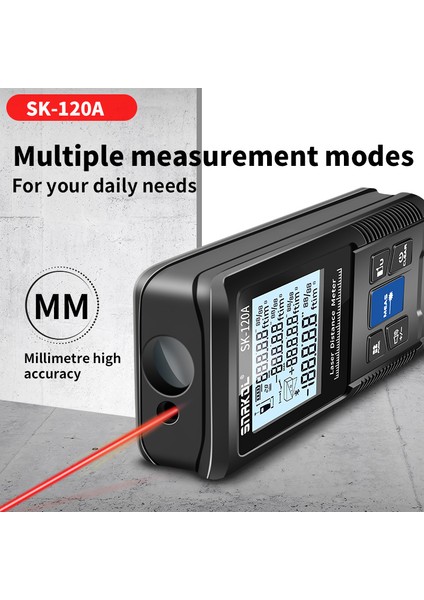 Snakol Lazer Mesafe Ölçer 40M 50M 70M 100M 120M Mesafe Ölçer Dijital Mesafe Ölçer Trena Rulet Cetvel Mesafe Ölçüm Bandı (Yurt Dışından) modelleri