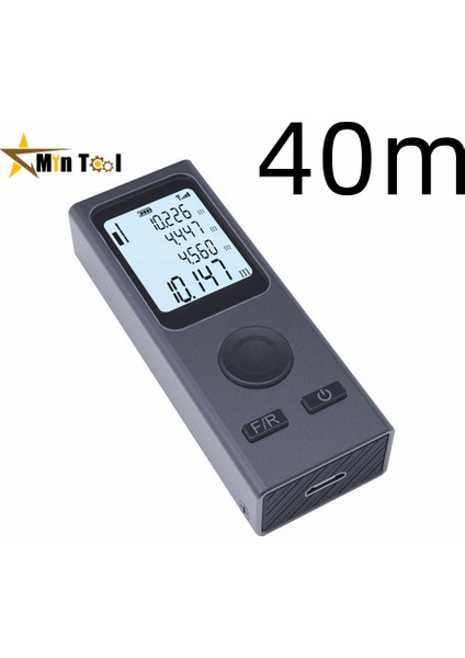 Lazer Mesafe Ölçer 25M 30M 40M 50M 60M Lazer Mesafe Ölçer USB Şarjlı Çok Fonksiyonlu Trena Lazer Mesafe Ölçer Ölçüm Aleti (Yurt Dışından) fırsatları