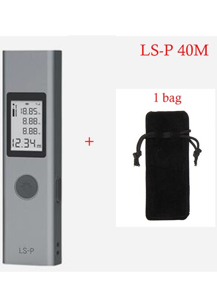 Duka 40M Lazer Mesafe Ölçer Ölçüm Hassas Flaş Şarjlı Taşınabilir El Tipi Mesafe Ölçer Mı Seviye Lazer Mesafe Ölçer (Yurt Dışından)