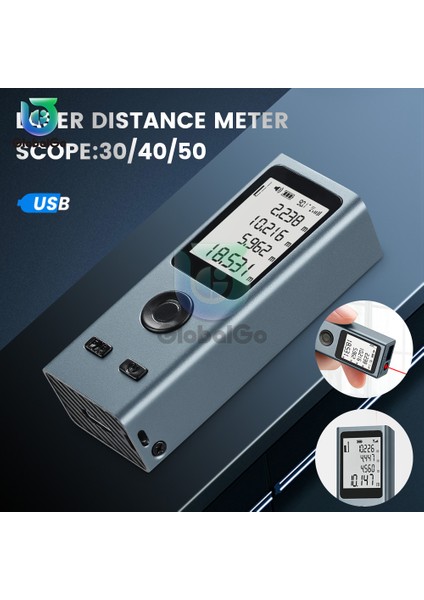 Taşınabilir Lazer Mesafe Ölçer Şarjlı Kızılötesi El Tipi Lazer Mesafe Ölçer 25M Lazer Dijital Mesafe Ölçer Bulucu Ölçüm Aracı (Yurt Dışından) modelleri
