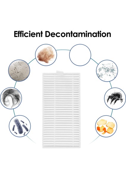 Alpha 2 Pro V5 Pro Robot Süpürge Aksesuarı Için 17 Adet (Yurt Dışından)