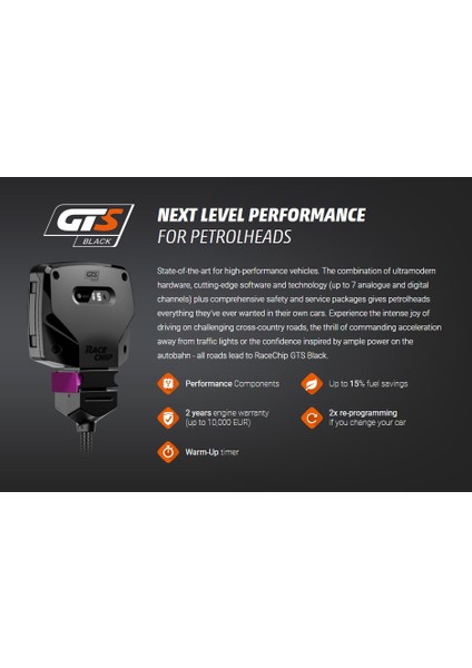 Mercedes (C118) Cla 45 S Amg 421 Ps 500 Nm, Race Chip Gts5 Black App Uygulama Kontrollü Profesyonel Chip Tuning Kit ile +69 Ps, +40 Nm Tork Artışı indirimleri