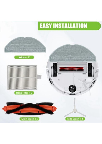 Robot Süpürge E10 E12 B112 C103 Süpürge Için (Yurt Dışından)