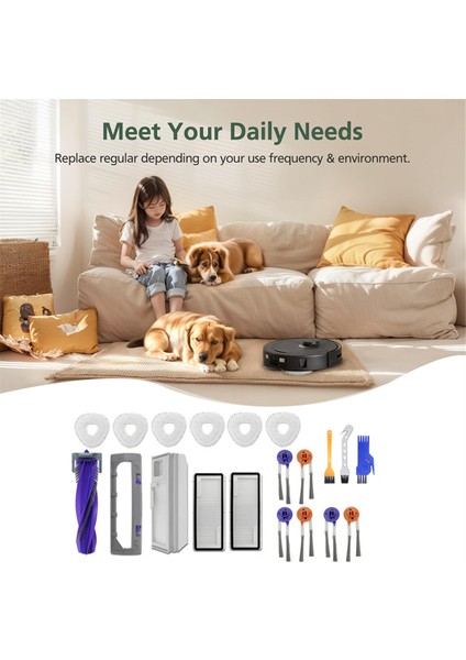 J5 J5X Süpürge Erişimi Için 20 Adet Ultra Aksesuar (Yurt Dışından) indirimleri