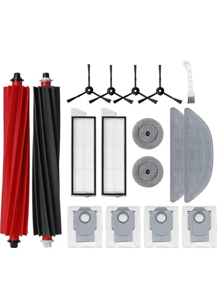 S8 Maxv Ana Yan Fırça Hepa Filtre Paspas Bezi Toz Torbaları (Yurt Dışından) fiyatları