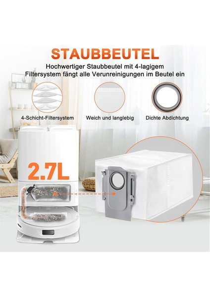 Q P10 Robot Süpürge Yan Fırça Paspas Bezi Için (Yurt Dışından) fırsatları