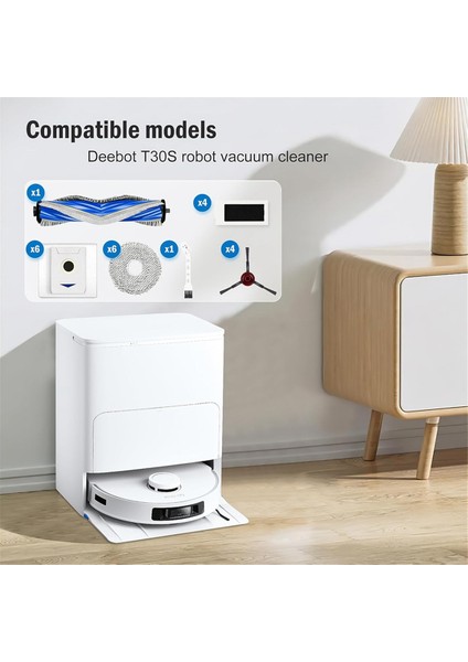 Robot Süpürge Ana Yan Fırça Filtre Paspas Bezi (Yurt Dışından) indirimleri