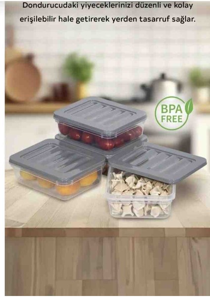 Saklama Kabı Buzdolabı Organizer Set Difriz Uyumlu Saklama Kabı