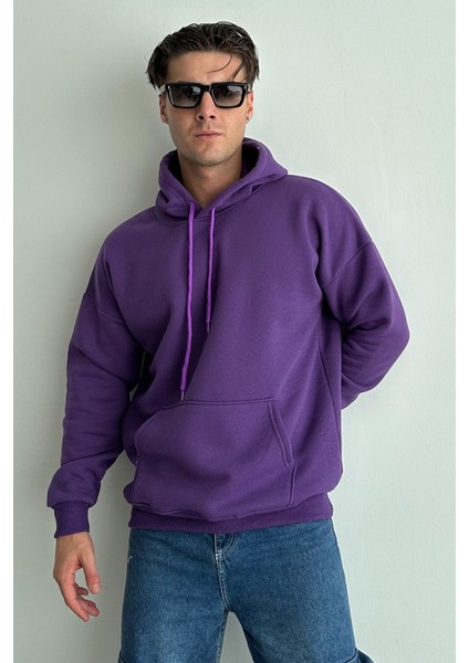 Erkek Kapüşonlu Oversize Sweatshirt fiyatları