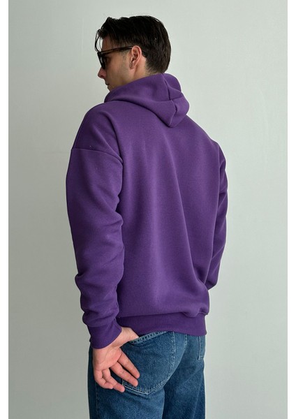 Erkek Kapüşonlu Oversize Sweatshirt modelleri