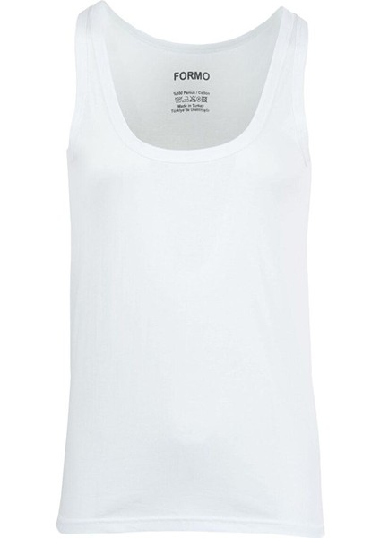 6'lı Erkek Beyaz Pamuk Penye Atlet fiyatları