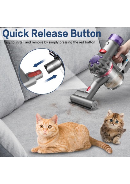 Kablosuz V7 V8 Elektrikli Süpürgeler Için - Mini Motorlu Fırça (Yurt Dışından) indirimleri