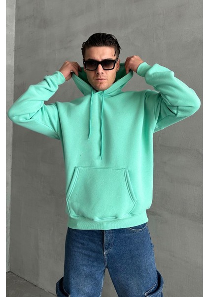 Erkek Kapüşonlu Oversize Sweatshirt modelleri