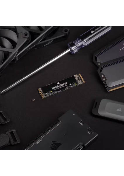 Corsaır 1tb MP600 Core Xt Pcıe Gen4 Nvme M.2 2280 SSD 5000MB/3500MB