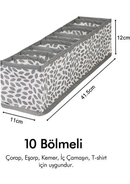 3'lü set dolap çekmece ıçi akordiyon tipi katlanır çamaşır düzenleyici organizer fırsatları