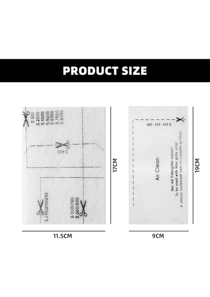 Tam S8340 S8360 C1 C2 C3 Için Elektrikli Süpürge Filtreleri (Yurt Dışından)