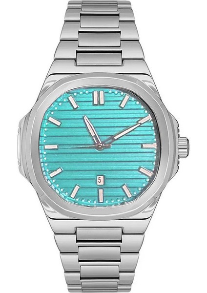 Patek Model Geometrik Tasarım Lüks Erkek Kol Saati