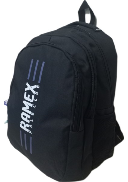 Causal Group Unisex Siyah Sırt Çantası Büyük Boy Seyahat Okul Çantası Su Itici Spor Çantası 45X30X15CM 24LT+Anahtarlık Hediye modelleri