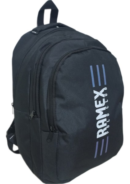Causal Group Unisex Siyah Sırt Çantası Büyük Boy Seyahat Okul Çantası Su Itici Spor Çantası 45X30X15CM 24LT+Anahtarlık Hediye fırsatları