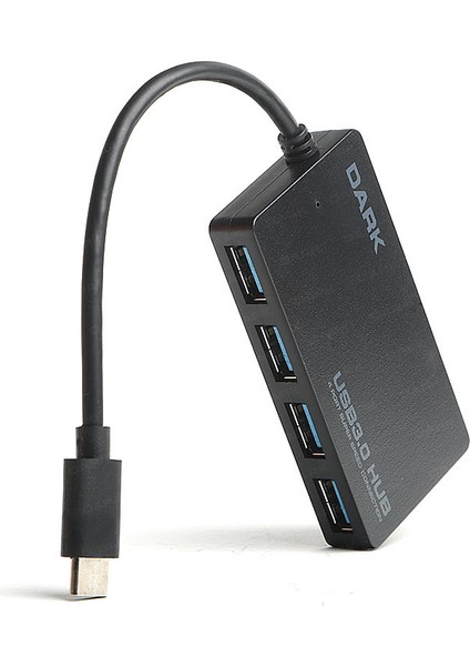 Connect Master U31X4 USB3.1 Type-C to 4 Port Type-A HUB (DK-AC-USB31X4)