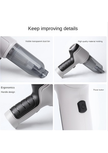 3'ü 1 Arada Bilgisayar Vakumlu Hava Üfleyici Elde Taşınabilir Hava Toz Alma Cihazı (Yurt Dışından) fırsatları