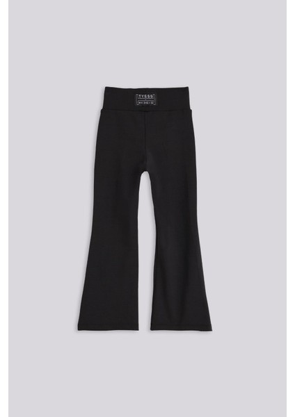 Bg Store Kız Çocuk Siyah Tayt