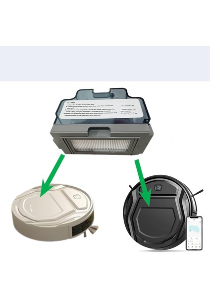 M210 Robot Süpürge Yedek Parça Aksesuarları (Yurt Dışından)