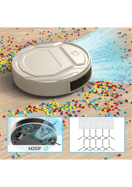 M210 Robot Süpürge Yedek Parça Aksesuarları (Yurt Dışından) indirimleri