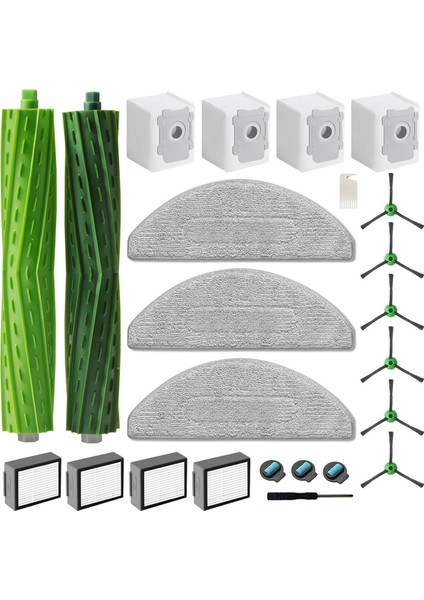 Aksesuarlar Ana Yan Fırçalar Hepa Filtre Paspas Bezi Toz Torbaları (Yurt Dışından) fiyatları