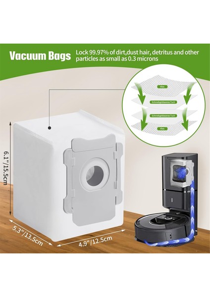 Aksesuarlar Ana Yan Fırçalar Hepa Filtre Paspas Bezi Toz Torbaları (Yurt Dışından) indirimleri
