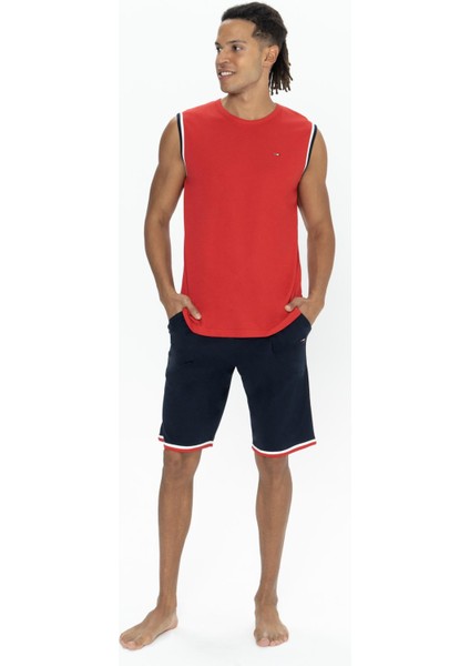 U.s. Polo Kolsuz T-Shirt ve Cepli Şort Takım