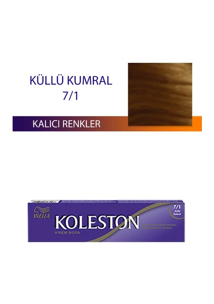 Krem Tüp Saç Boya
