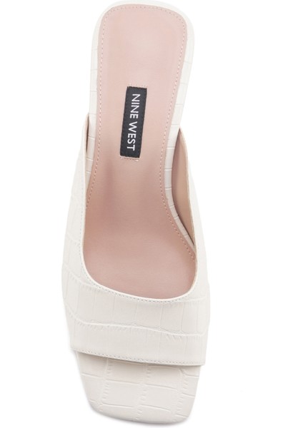 BARRA 4FX Beyaz Kadın Topuklu Terlik fırsatları