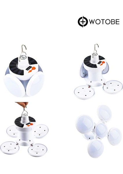 Güneş Enerjili Şarjlı Enerji Tasarruflu Katlanabilir Acil Durum Lambası modelleri