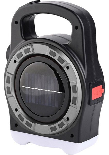 Cob Ledli 20 Watt Solar 3 Kademeli Lamba